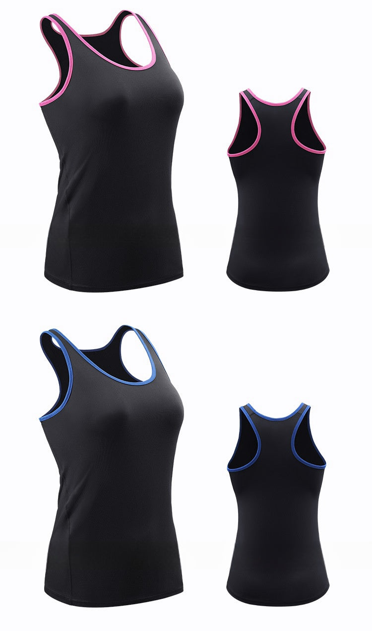 Womens Sportswear Running 90%polyester 10%spandex Tank Top F8002