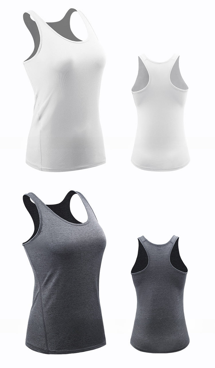 Womens Sportswear Running 90%polyester 10%spandex Tank Top F8002