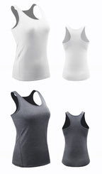 Womens Sportswear Running 90%polyester 10%spandex Tank Top F8002
