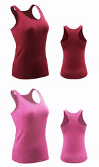Womens Sportswear Running 90%polyester 10%spandex Tank Top F8002