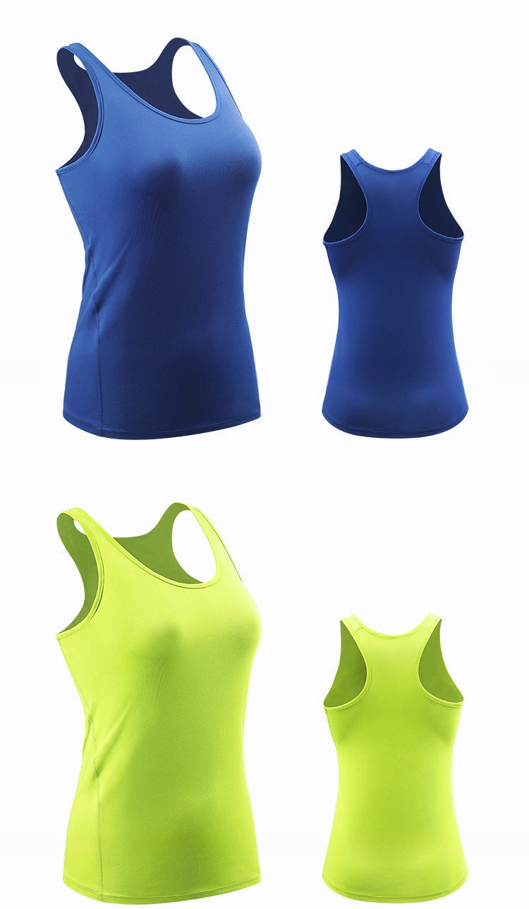 Womens Sportswear Running 90%polyester 10%spandex Tank Top F8002