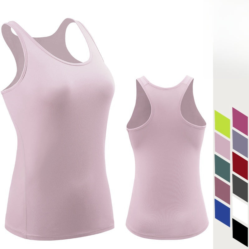 Womens Sportswear Running 90%polyester 10%spandex Tank Top F8002