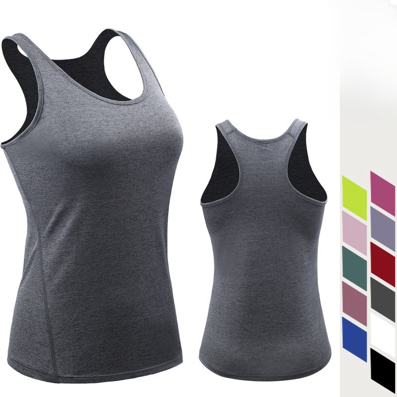 Womens Sportswear Running 90%polyester 10%spandex Tank Top F8002