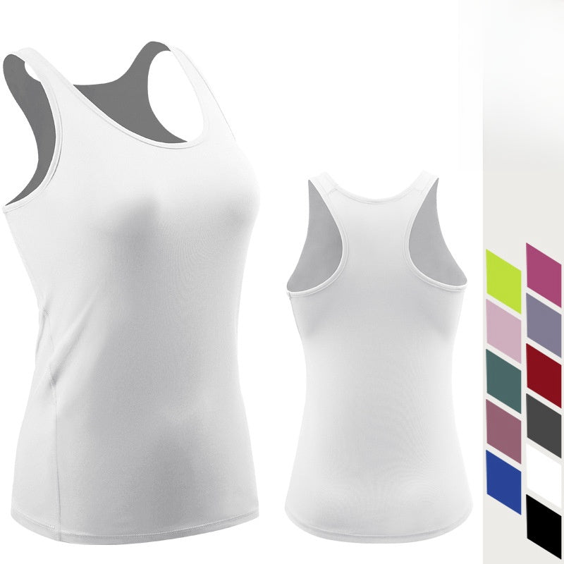 Womens Sportswear Running 90%polyester 10%spandex Tank Top F8002