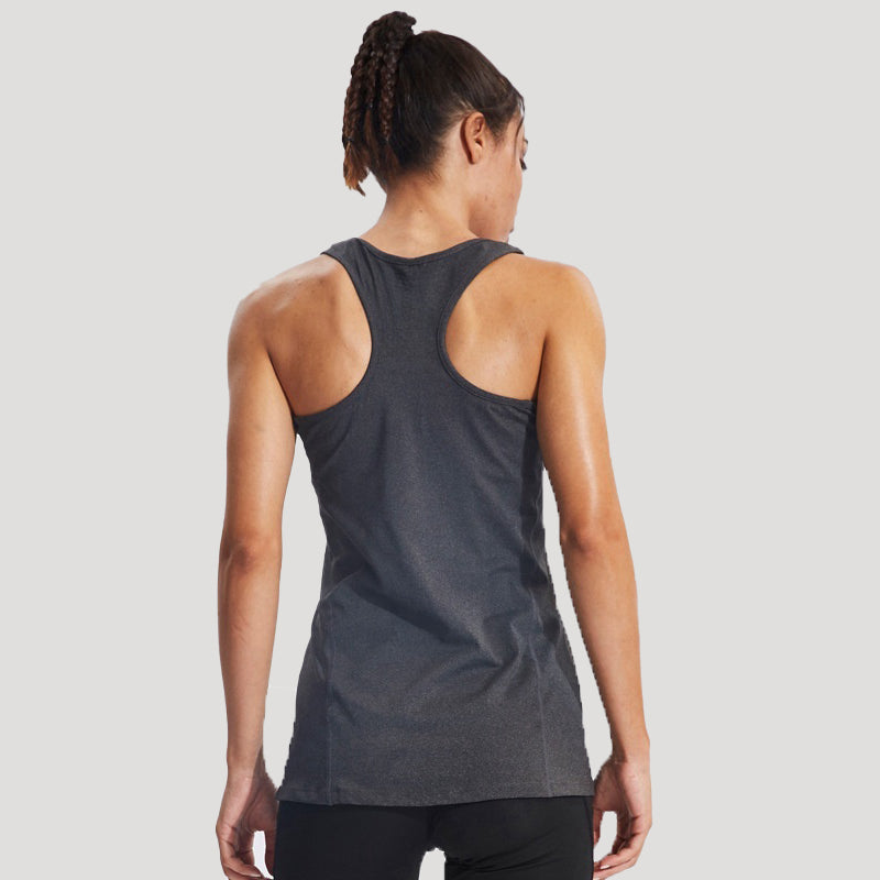 Womens Gym Training 90%polyester 10%spandex Tank Top F8006