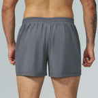 Mens Workout Running 90%polyester 10%spandex Shorts FDK5099 - Product View 2 | Honfit