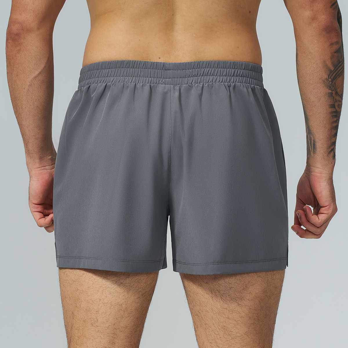 Mens Workout Running 90%polyester 10%spandex Shorts FDK5099 - Product View 2 | Honfit