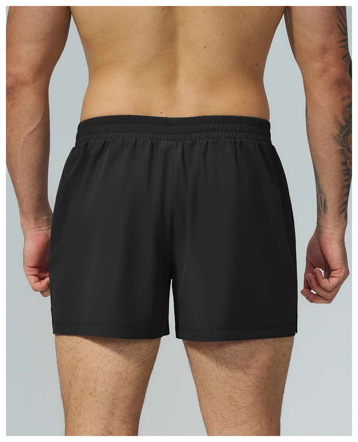 Mens Workout Running 90%polyester 10%spandex Shorts FDK5099 - Product View 24 | Honfit