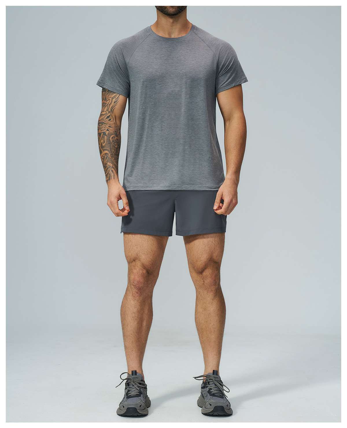 Mens Workout Running 90%polyester 10%spandex Shorts FDK5099 - Product View 31 | Honfit