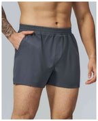 Mens Workout Running 90%polyester 10%spandex Shorts FDK5099 - Product View 32 | Honfit