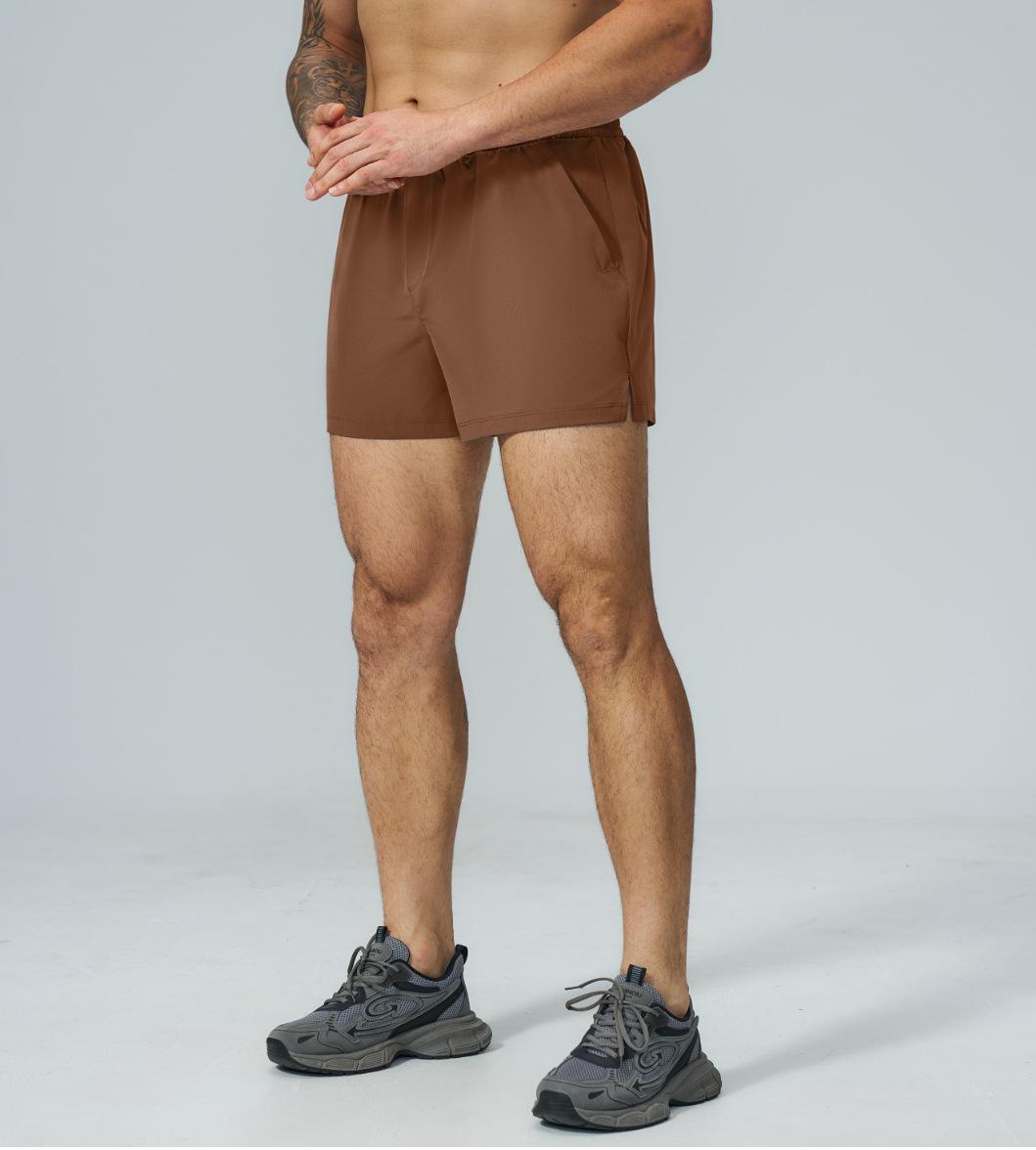 Mens Workout Running 90%polyester 10%spandex Shorts FDK5099 - Product View 4 | Honfit