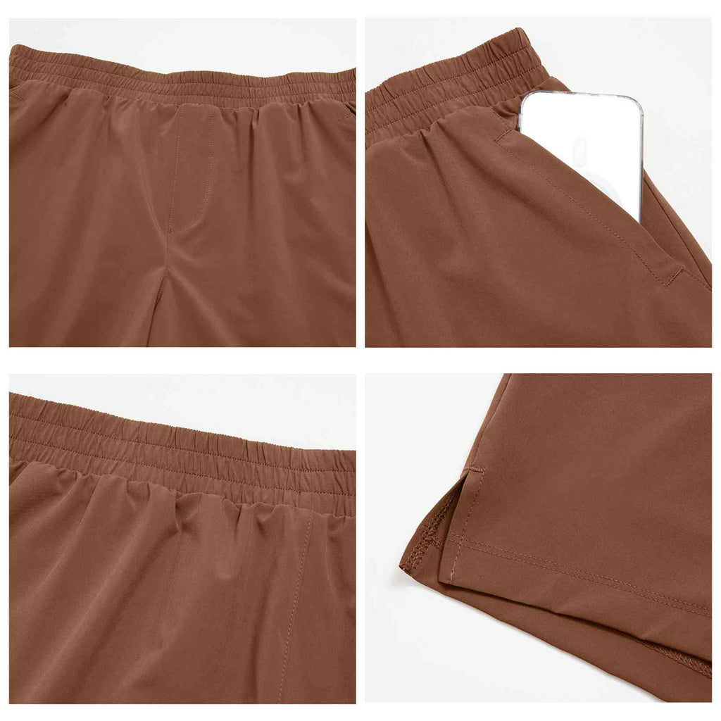 Mens Workout Running 90%polyester 10%spandex Shorts FDK5099 - Product View 43 | Honfit
