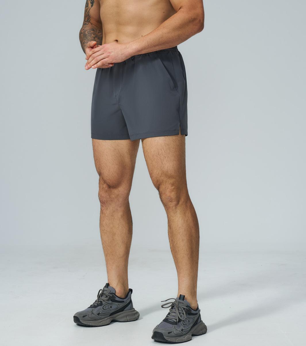 Mens Workout Running 90%polyester 10%spandex Shorts FDK5099 - Product View 6 | Honfit