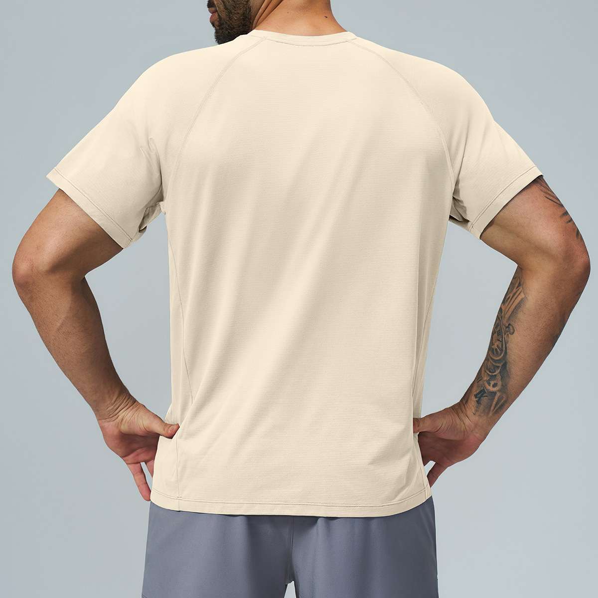Mens Sports Workout 100%Polyester Tshirt FDX1152 - Product View 2 | Honfit