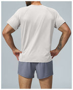 Mens Sports Workout 100%Polyester Tshirt FDX1152 - Product View 23 | Honfit