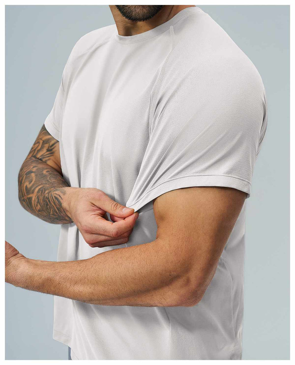 Mens Sports Workout 100%Polyester Tshirt FDX1152 - Product View 24 | Honfit