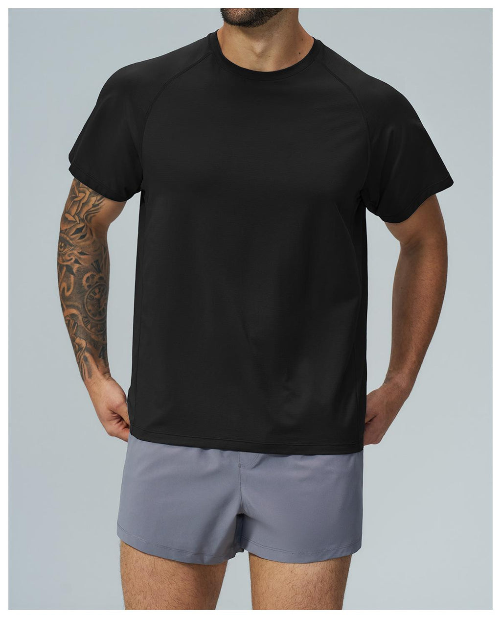Mens Sports Workout 100%Polyester Tshirt FDX1152 - Product View 26 | Honfit