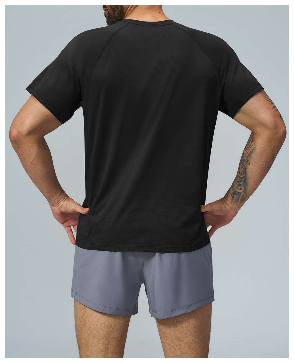 Mens Sports Workout 100%Polyester Tshirt FDX1152 - Product View 29 | Honfit