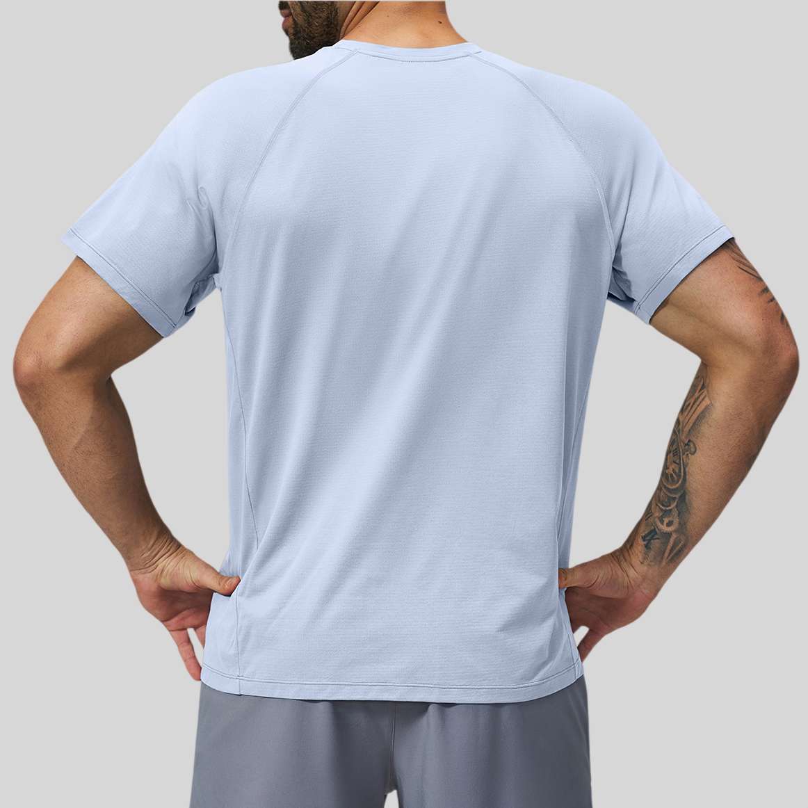 Mens Sports Workout 100%Polyester Tshirt FDX1152 - Product View 35 | Honfit