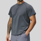 Mens Sports Workout 100%Polyester Tshirt FDX1152 - Product View 45 | Honfit