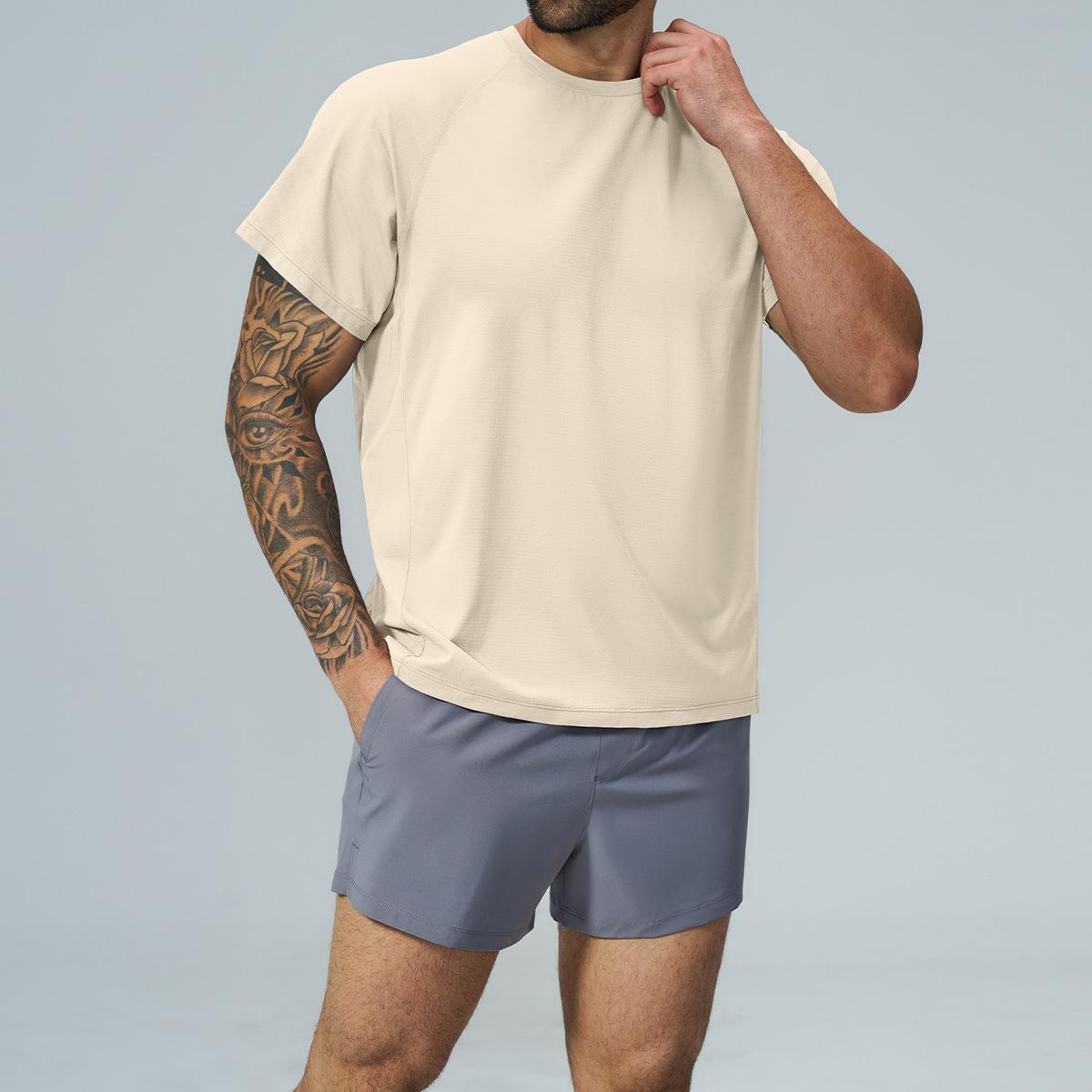 Mens Sports Workout 100%Polyester Tshirt FDX1152 - Product View 8 | Honfit