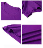 Custom 80GSM 100%polyester Lightweight Men's running shirts FLP-M001-1 print logo 14