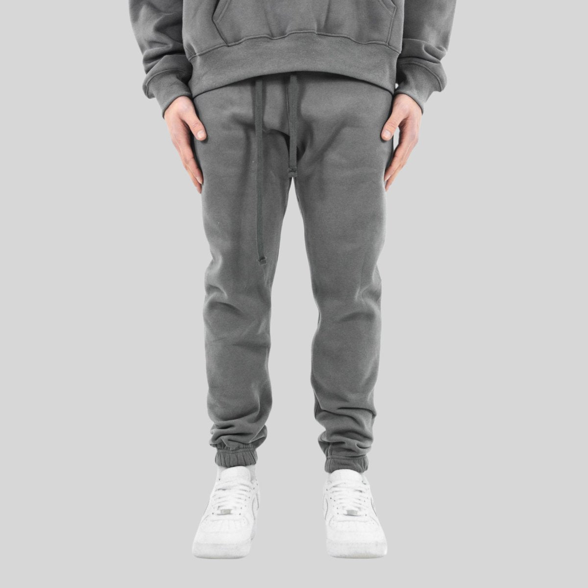 Mens Fitness Sportswear 30% cotton 70% polyester Jogger Pants FY-CK098 print logo 1