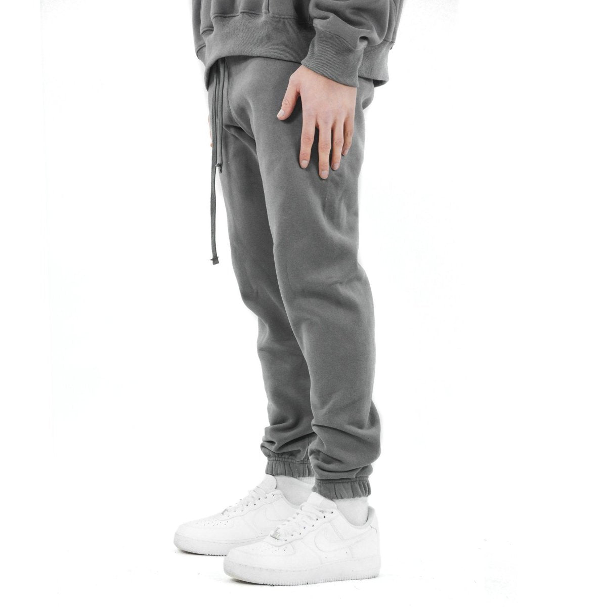 Mens Fitness Sportswear 30% cotton 70% polyester Jogger Pants FY-CK098 print logo 17