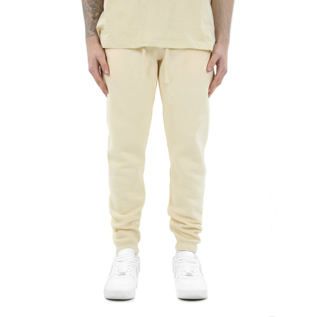 Mens Fitness Sportswear 30% cotton 70% polyester Jogger Pants FY-CK098 print logo 19