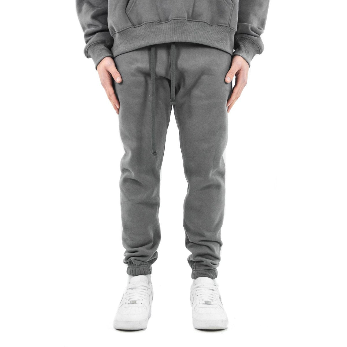 Mens Fitness Sportswear 30% cotton 70% polyester Jogger Pants FY-CK098 print logo 4