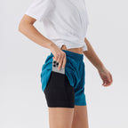 Women's Shorts Gym Running Casual Athletic H51145