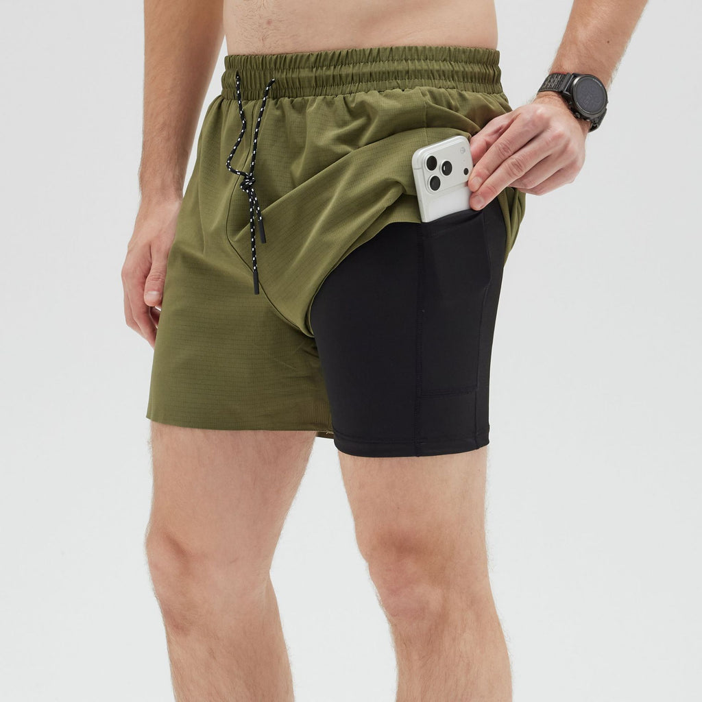 Men's Shorts Gym Running Casual Athletic H61131