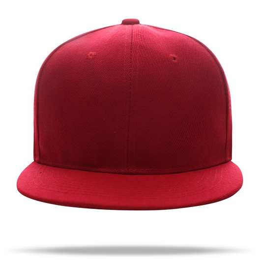 Casual Hip Hop 100% polyester Flat Bill Flat brim solid color wool felt hip-hop hatHB126 print logo 25