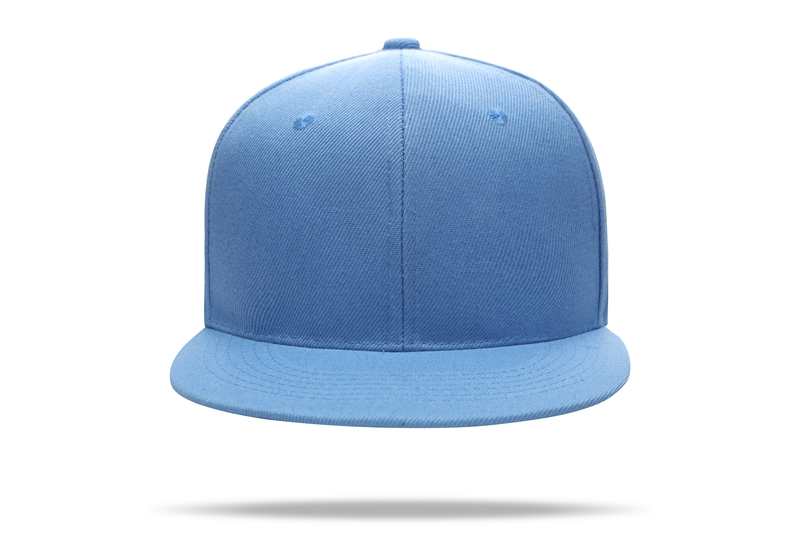Casual Hip Hop 100% polyester Flat Bill Flat brim solid color wool felt hip-hop hatHB126 print logo 42