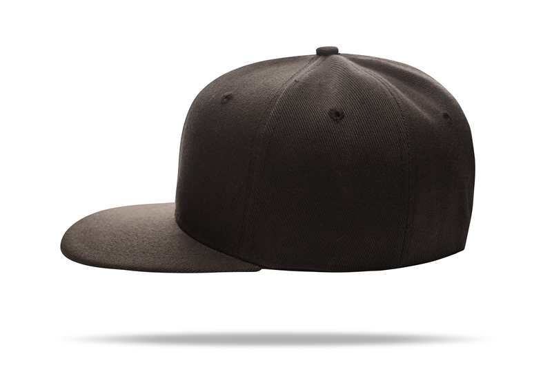 Casual Hip Hop 100% polyester Flat Bill Flat brim solid color wool felt hip-hop hatHB126 print logo 34