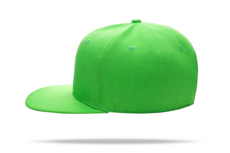 Casual Hip Hop 100% polyester Flat Bill Flat brim solid color wool felt hip-hop hatHB126 print logo 59