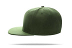 Casual Hip Hop 100% polyester Flat Bill Flat brim solid color wool felt hip-hop hatHB126 print logo 28