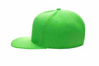 Casual Hip Hop 100% polyester Flat Bill Flat brim solid color wool felt hip-hop hatHB126 print logo 12