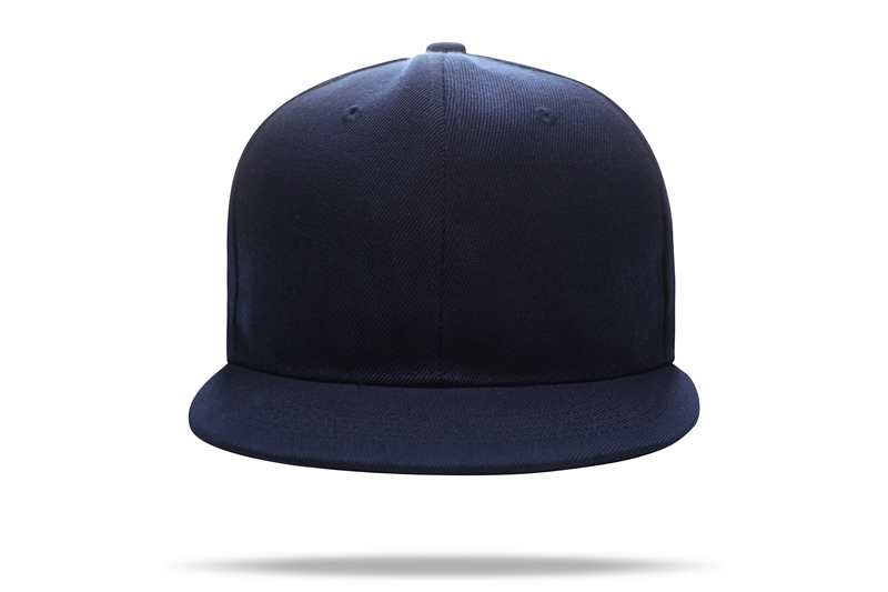 Casual Hip Hop 100% polyester Flat Bill Flat brim solid color wool felt hip-hop hatHB126 print logo 64
