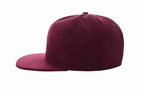 Casual Hip Hop 100% polyester Flat Bill Flat brim solid color wool felt hip-hop hatHB126 print logo 16