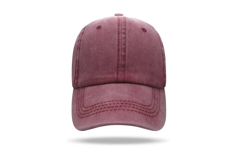 Baseball Washed 100% cotton Washing cloth pure cotton six piece cap HB128 print logo 57