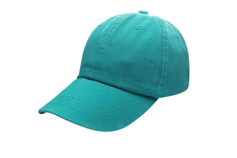 Baseball Washed 100% cotton Washing cloth pure cotton six piece cap HB128 print logo 9