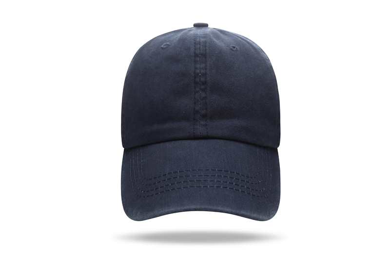 Baseball Washed 100% cotton Washing cloth pure cotton six piece cap HB128 print logo 53