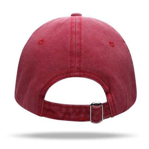 Baseball Washed 100% cotton Washing cloth pure cotton six piece cap HB128 print logo 2