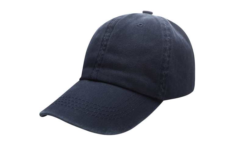 Baseball Washed 100% cotton Washing cloth pure cotton six piece cap HB128 print logo 6