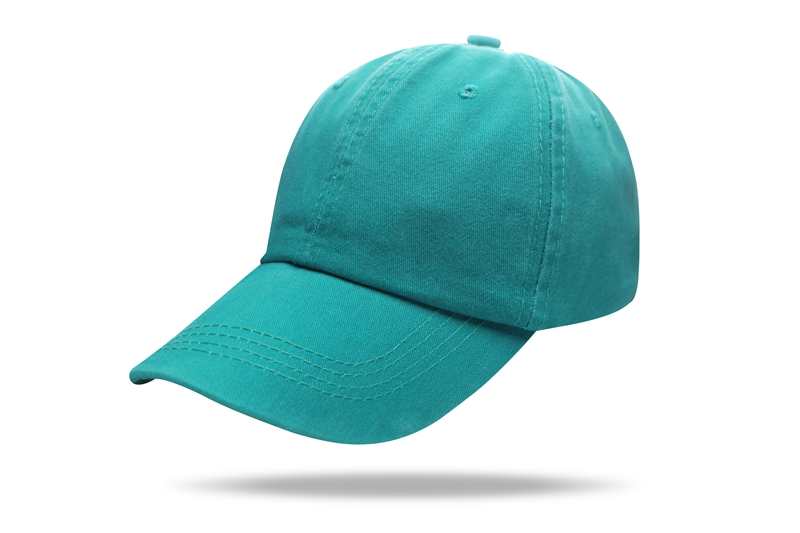 Baseball Washed 100% cotton Washing cloth pure cotton six piece cap HB128 print logo 58