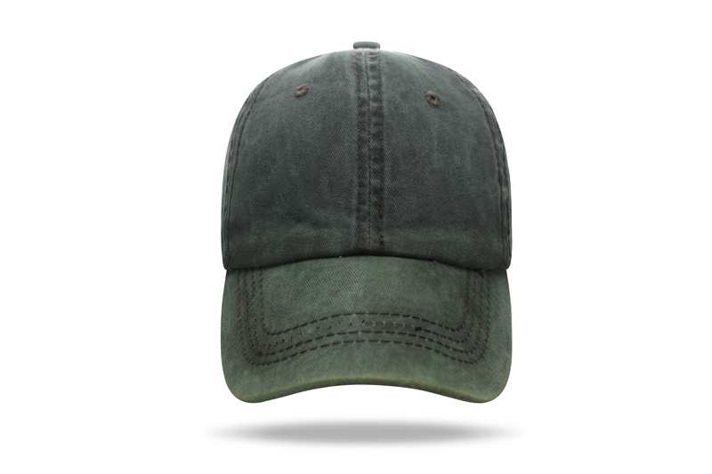 Baseball Washed 100% cotton Washing cloth pure cotton six piece cap HB128 print logo 50
