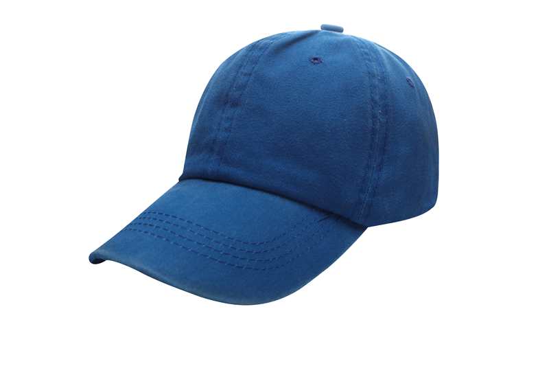 Baseball Washed 100% cotton Washing cloth pure cotton six piece cap HB128 print logo 7