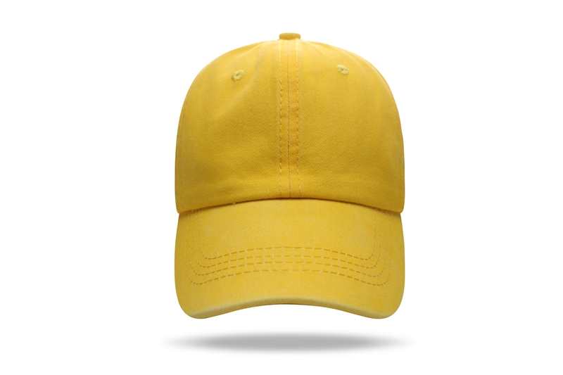 Baseball Washed 100% cotton Washing cloth pure cotton six piece cap HB128 print logo 63
