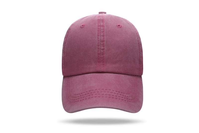Baseball Washed 100% cotton Washing cloth pure cotton six piece cap HB128 print logo 39
